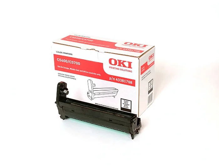 Oki Unidad de tambor 43381708 Negro para C5600/C5700 Oki Unidad de tambor 43381708 Negro para C5600/C5700