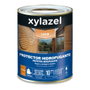 Xylazel Lasur decorativo al agua nogal satinado 750 ml protector madera exterior hidrofugante