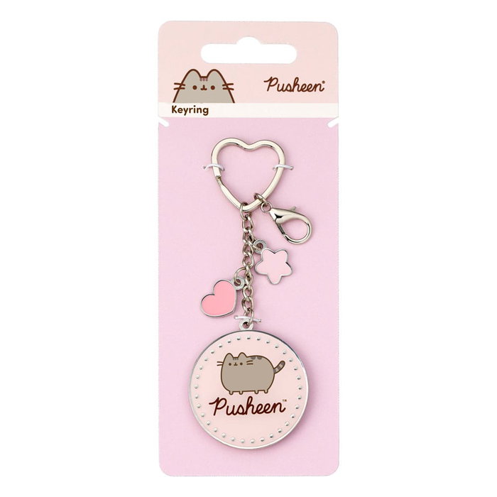 Pusheen Llavero Pink Name
