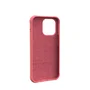 UAG Funda para iPhone 13 Pro (6.1") Case Protectora Silicona con MagSafe - Diseño Dot Clay Rosa - Resistente a Caídas e Impactos