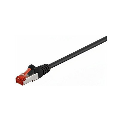 Goobay Patchkabel CAT6 RJ45 S/FTP 10m negro Goobay Patchkabel CAT6 RJ45 S/FTP 10m negro