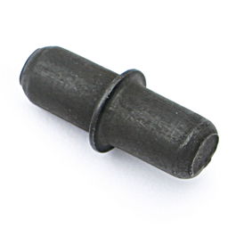 HERRAJES ALK Soporte Estante Modelo Pobre Ø5Mm Hierro Negro Zincado Con Arandela