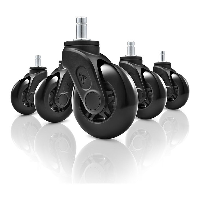 SHARKOON Sharkoon SW10 Set de 5 Ruedas Giratorias para Silla SHARKOON Sharkoon SW10 Set de 5 Ruedas Giratorias para Silla