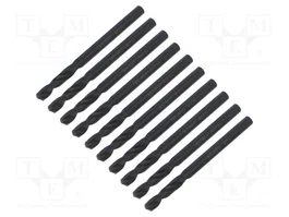 RECA Broca corta para metal de 3,5 mm en acero rápido HSS