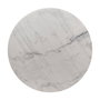 Tablero Mesa Redondo Blanco Mármol Salón 80 X 80 X 1,80 cm