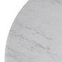 Tablero Mesa Redondo Blanco Mármol Salón 80 X 80 X 1,80 cm