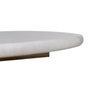 Tablero Mesa Redondo Blanco Mármol Salón 80 X 80 X 1,80 cm