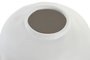 DKD Home Decor Jarrón de Gres Blanco Artesanal Almeira 26x26x26 cm