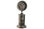 DKD Home Decor Reloj Sobremesa Vintage Dorado 21 x 51.5 x 21 cm