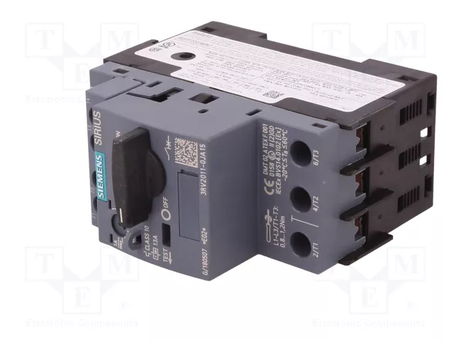 SIEMENS 3RV2011-0JA15 Interruptor motorizado S00 0,25kW