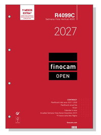 Finocam Recambio de Agenda Anual 2027 Catalán 210x297 mm