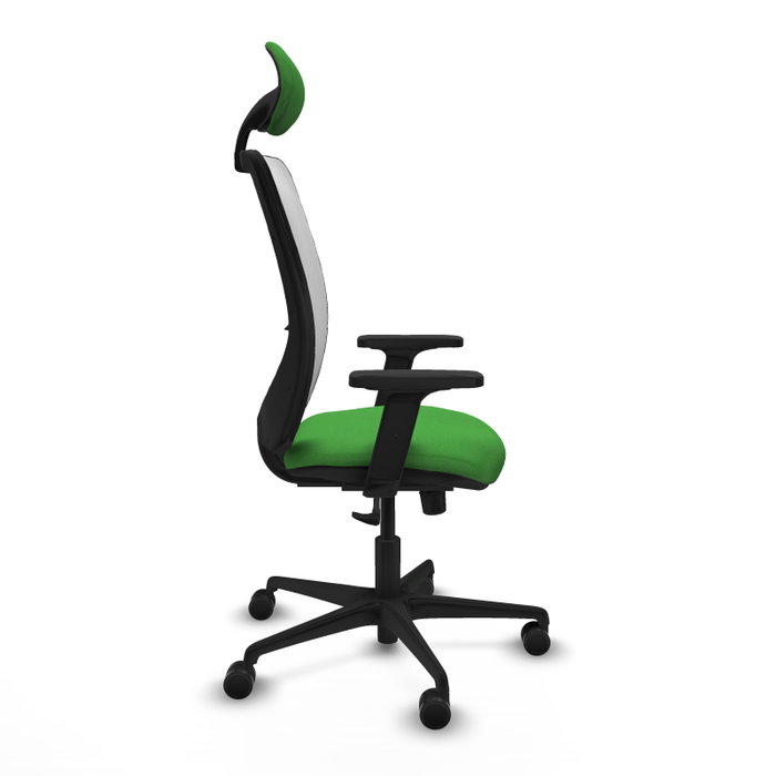 PIQUERAS Y CRESPO Silla de oficina Zulema con mecanismo Sincro, Verde y Blanco PIQUERAS Y CRESPO Silla de oficina Zulema con mecanismo Sincro, Verde y Blanco