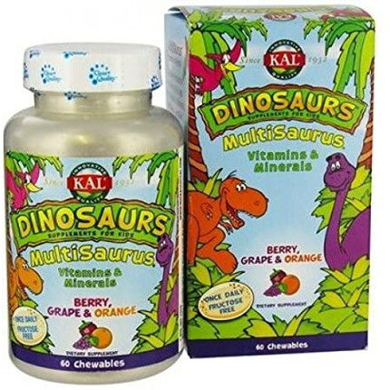 KAL Multisaurus 60 dinosaurios masticables