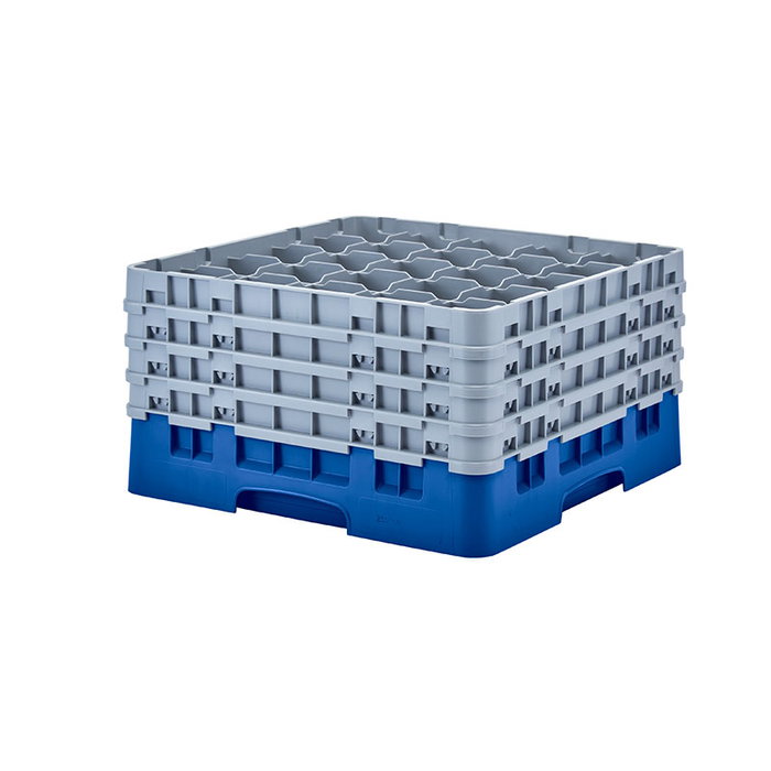 CAMBRO Cesta de lavado 25 comp. 4 alturas Azul CAMBRO Cesta de lavado 25 comp. 4 alturas Azul