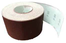 SIFER Rollo de lija con velcro 115 x 25 m P120