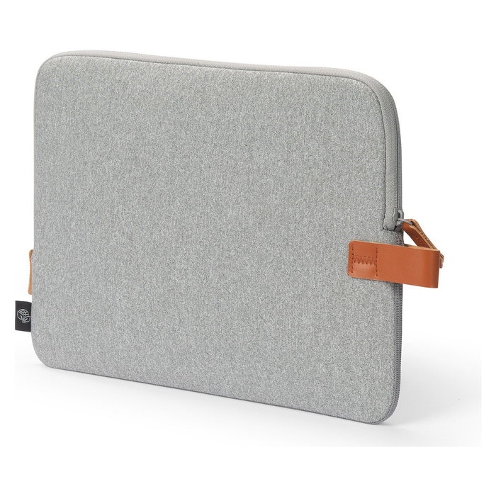 Dicota D32025-RPET Skin Urban Funda Neopreno Gris para Portátil Apple 15 pulgadas (38.1 cm), Cremallera, Material Reciclado