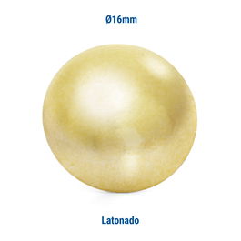 Heico Tachuela Lisa Hierro Ø16 Acabado Latonado (Set de 100)