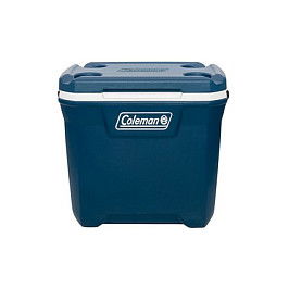 Coleman 28QT Xtreme - Nevera portátil de 26L, con asa de transporte, caja con tapa de bisagra, color azul