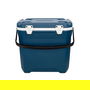 Coleman 28QT Xtreme - Nevera portátil de 26L, con asa de transporte, caja con tapa de bisagra, color azul