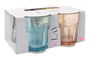 LAV Set 4 Vasos 305cc Aras Color 8.5 x 10 x 8.5 cm (6 Cajas)