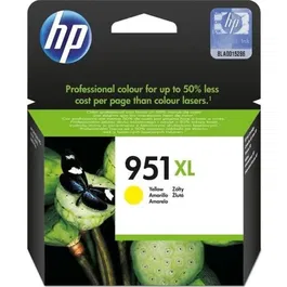HP Cartucho de tinta original amarillo de alto rendimiento 951XL CN048AE para HP OfficeJet Pro 251dw, 276dw, 8100, 8600, 8610, 8620