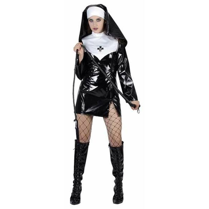 Creaciones Llopis Disfraz Adulto Monja sexy Talla L