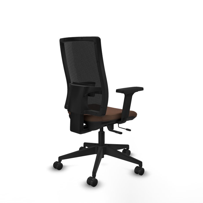 PIQUERAS Y CRESPO Silla de oficina Horna con mecanismo Sincro/Traslack Marrón oscuro PIQUERAS Y CRESPO Silla de oficina Horna con mecanismo Sincro/Traslack Marrón oscuro