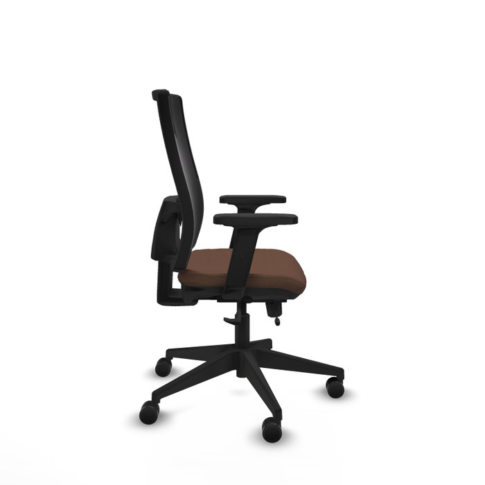 PIQUERAS Y CRESPO Silla de oficina Horna con mecanismo Sincro/Traslack Marrón oscuro PIQUERAS Y CRESPO Silla de oficina Horna con mecanismo Sincro/Traslack Marrón oscuro