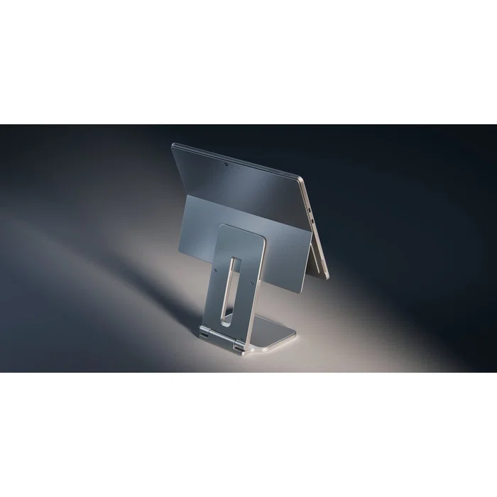 Kensington K58277WW Soporte Elevador Ergonómico para Microsoft Surface Pro y Go - Plegable, con Gestión de Cables - Diseñado para Surface Pro 7/8/9/10 y Go 2/3/4 - Color Platino