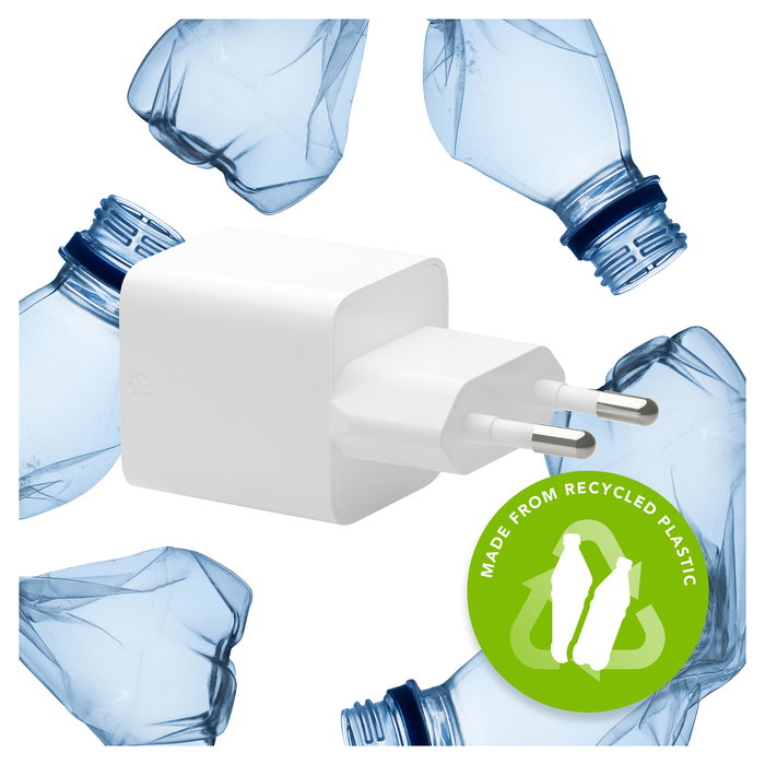dbramante 1928 Cargador de Pared EU/US CH18EUWH7082, 2 Puertos USB-C y USB 2.0, 30W Max, Blanco, 5 Años Garantía dbramante 1928 Cargador de Pared EU/US CH18EUWH7082, 2 Puertos USB-C y USB 2.0, 30W Max, Blanco, 5 Años Garantía