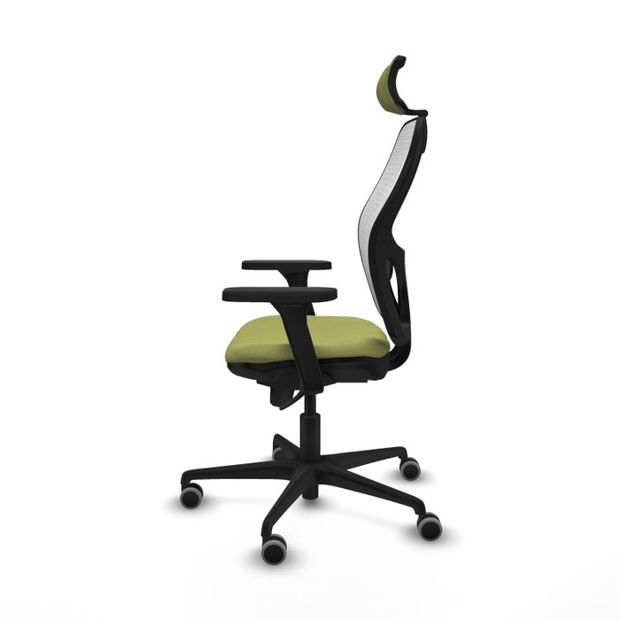 PIQUERAS Y CRESPO Silla de oficina Jorquera Verde Oliva y Blanco PIQUERAS Y CRESPO Silla de oficina Jorquera Verde Oliva y Blanco