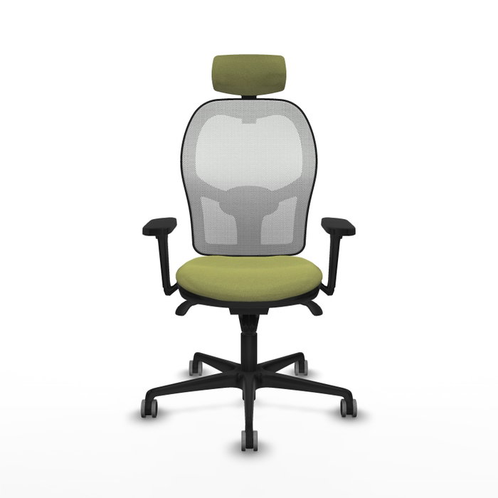 PIQUERAS Y CRESPO Silla de oficina Jorquera Verde Oliva y Blanco PIQUERAS Y CRESPO Silla de oficina Jorquera Verde Oliva y Blanco