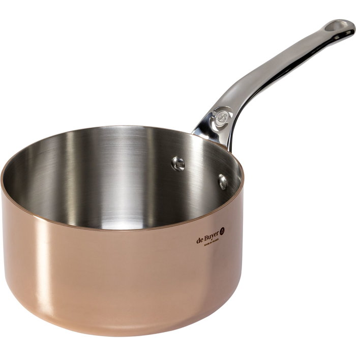 De Buyer Prima Matera Casserole Copper/Steel 18 cm induction De Buyer Prima Matera Casserole Copper/Steel 18 cm induction