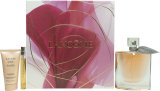 Lancôme La Vie Est Belle Gift Set 100ml EDP + 50ml Body Lotion + 10ml EDP