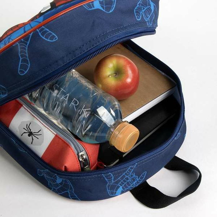 Cerdá Mochila Infantil 3D Spiderman Marvel Azul