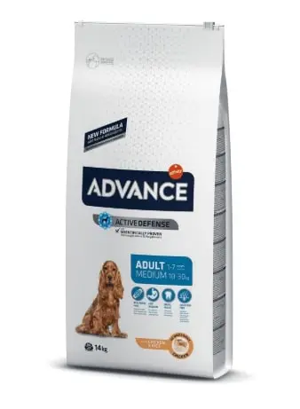 Affinity Advance Canine Adult Medium Pollo Arroz Pienso para Perros Adultos Raza Mediana Sabor Pollo y Arroz 14 kg Affinity Advance Canine Adult Medium Pollo Arroz Pienso para Perros Adultos Raza Mediana Sabor Pollo y Arroz 14 kg