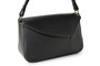 Lucky Bees 1273 Bolso de mano de cuero de polivinilo color verde oscuro