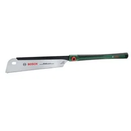 Bosch BOS4053423301762 Sierra Japonesa Dozuki 270mm, Cortes Precisos Madera Plástico, Hoja Acero SK5 Flexible, Mango Softgrip