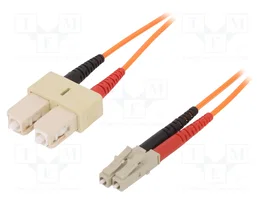 LAPP Cable de conexión de fibra óptica OM2 Duplex LC/UPC-SC/UPC 2m