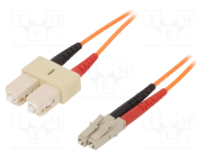 LAPP Cable de conexión de fibra óptica OM2 Duplex LC/UPC-SC/UPC 2m LAPP Cable de conexión de fibra óptica OM2 Duplex LC/UPC-SC/UPC 2m