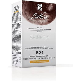 BioNike Shine On Tinte Permanente 6.34 Rubio Cobrizo Dorado Oscuro 145 ml