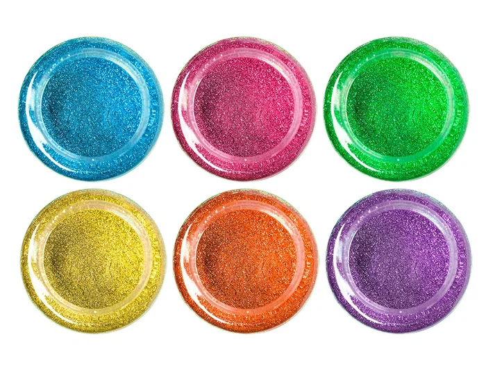 Liderpapel Purpurina Fantasía Colores Metalizados Pasteles Surtidos Bote 250 gr