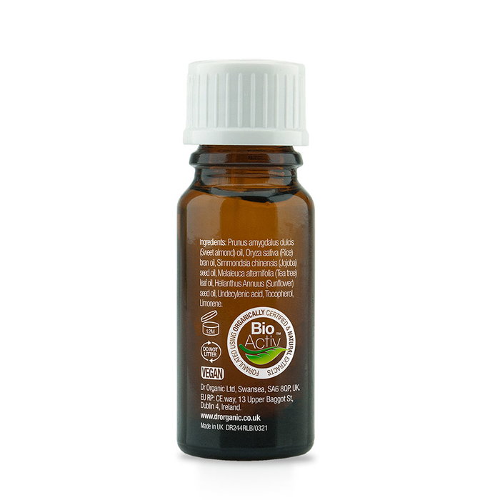 Dr. Organic Solución para Uñas de Árbol de Té Bioactive Organic 10 ml Dr. Organic Solución para Uñas de Árbol de Té Bioactive Organic 10 ml