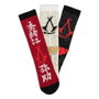 Difuzed Assassin's Creed Shadows Pack de 3 Pares de Calcetines Crew 43-46