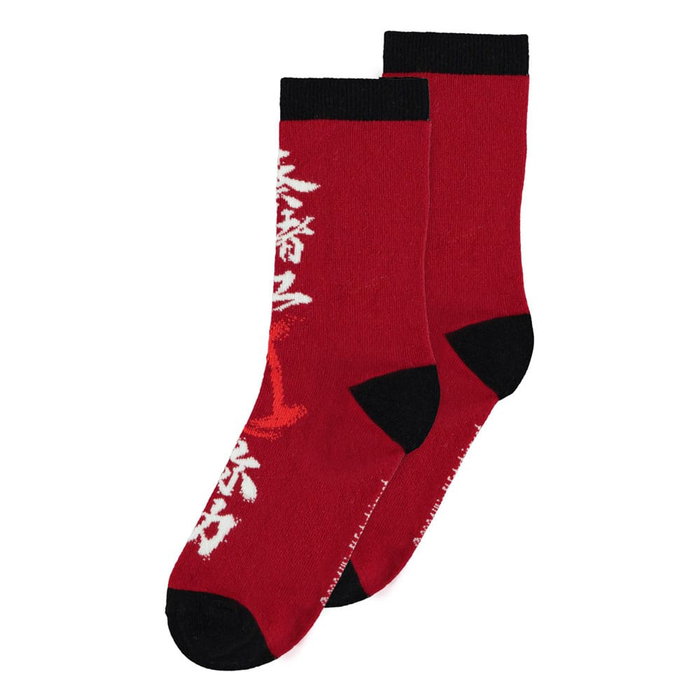 Difuzed Assassin's Creed Shadows Pack de 3 Pares de Calcetines Crew 43-46
