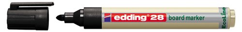 Edding Marcador para pizarra blanca ecoline 28 punta redonda 1,5-3mm negro