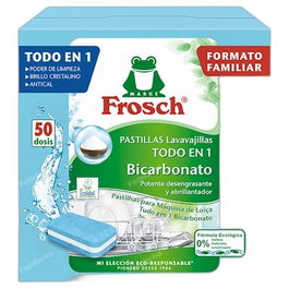 Frosch Pastillas Lavavajillas Eco 50 Unidades Detergente Ecológico