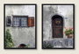 DKD Home Decor Cuadro Lienzo PS 50x2,8x70 Puerta Surtido de 2 unidades