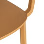 Silla Apilable Ocre Pp Contract 51,50 X 51 X 80 cm (Set de 2)