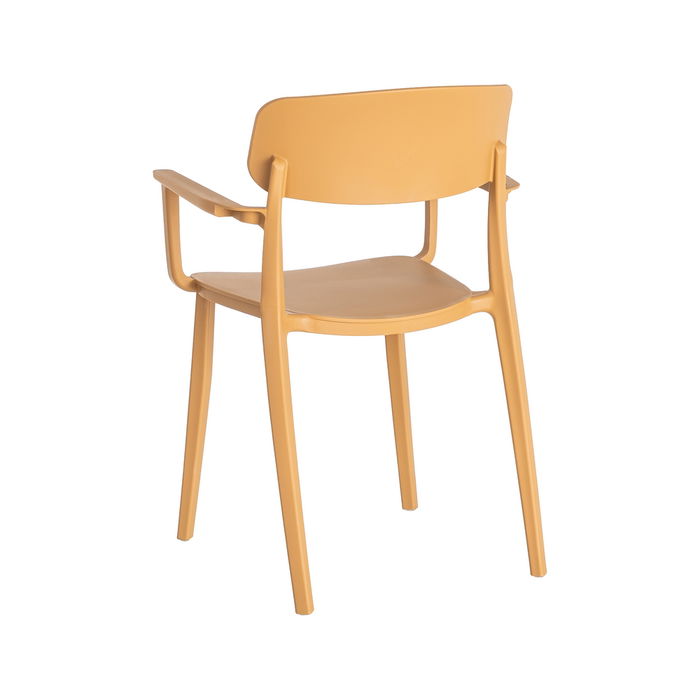 Silla Apilable Ocre Pp Contract 51,50 X 51 X 80 cm (Set de 2)